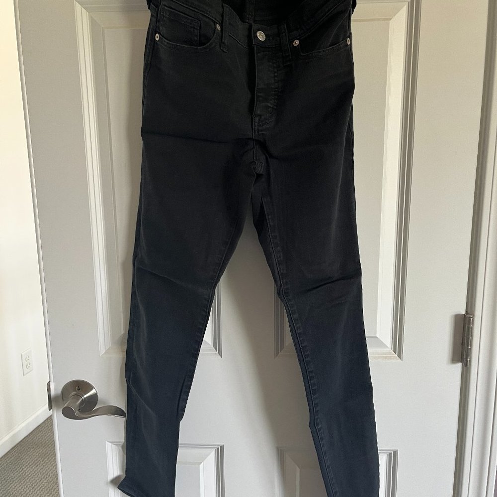 Black Skinny stretch Madewell Jeans